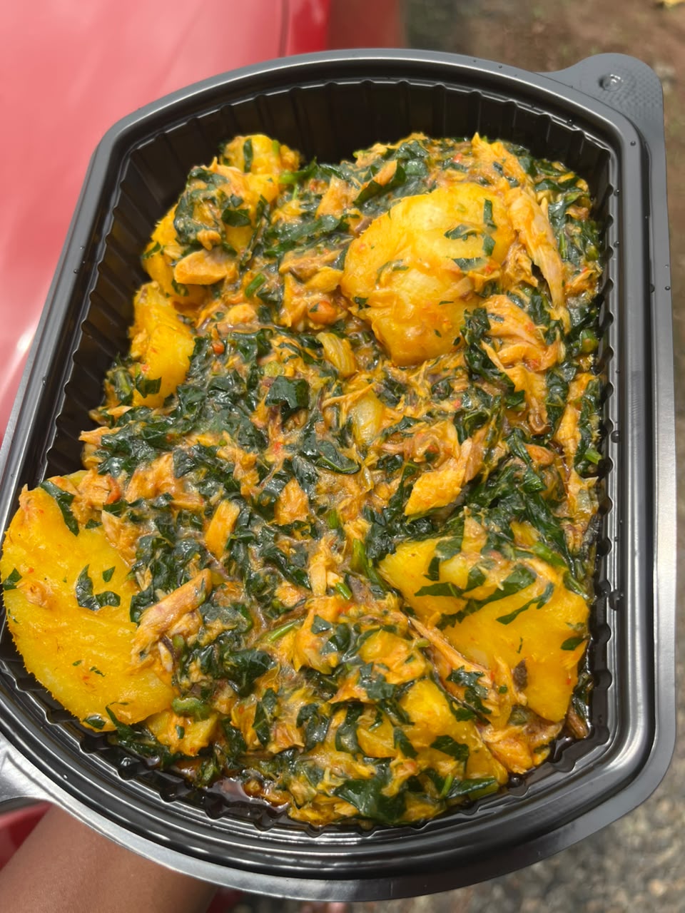 Yam porridge